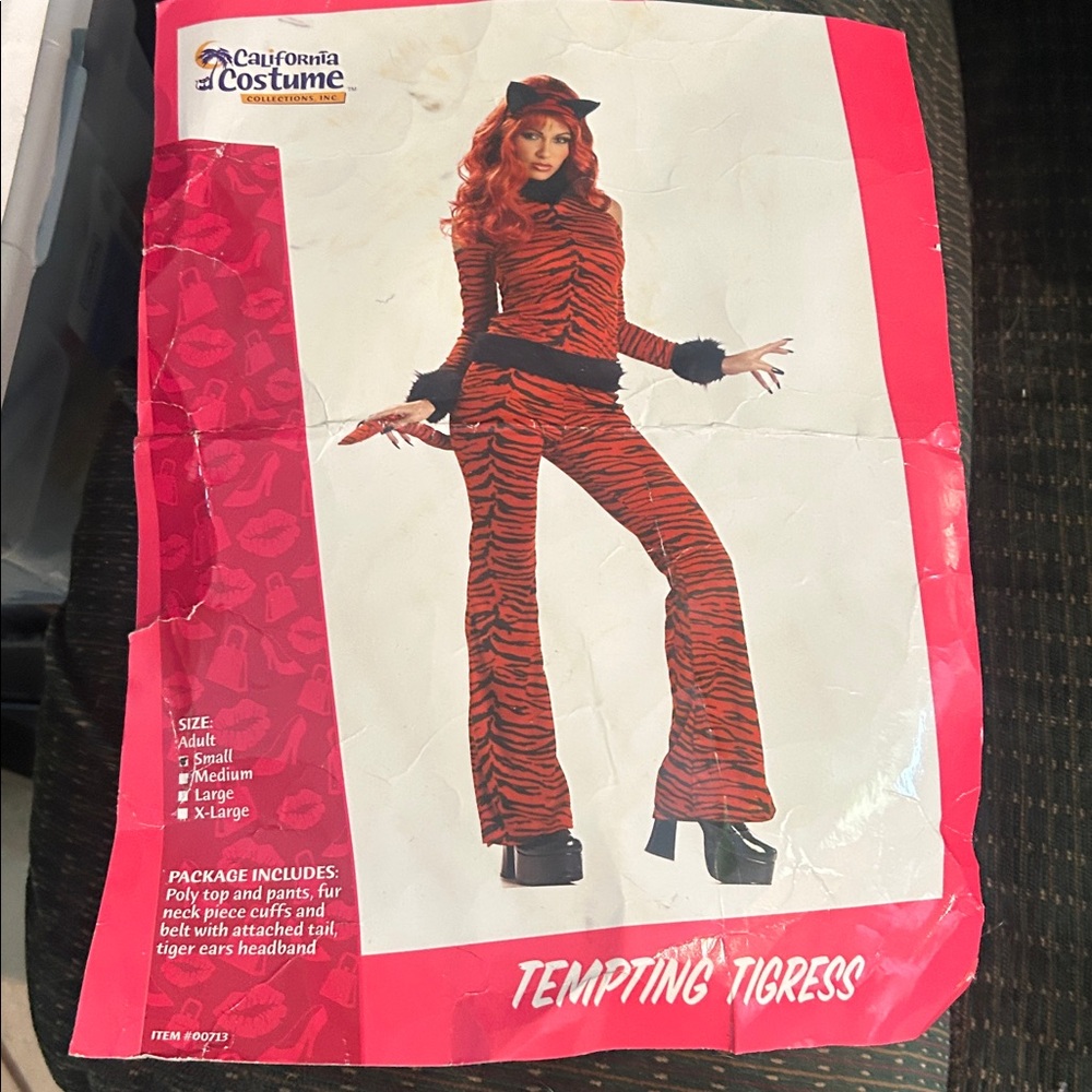 California Costumes Striped Tigress Outfit